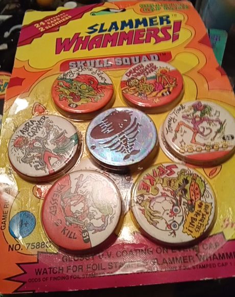 1994 Imperial Slammer Whammers Series I Skull Squad #7588 — front