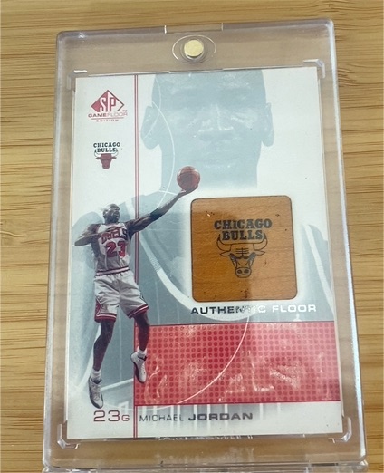 2000-01 Upper Deck SP Game Floor #23G Michael Jordan — front