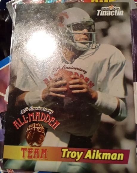 2005 Tinactin All-Madden Team #NNO Troy Aikman — front