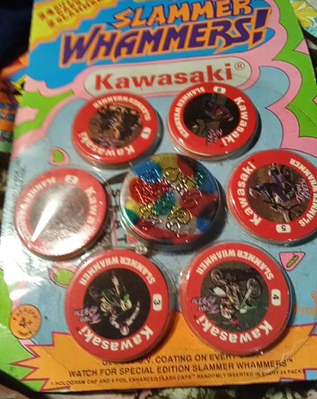 1994 Imperial Toys Slammer Whammers Series 3 Kawasaki — front