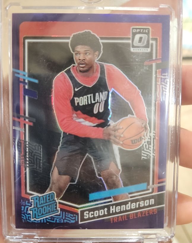 2023-24 Panini Donruss Optic #239 Scoot Henderson — front