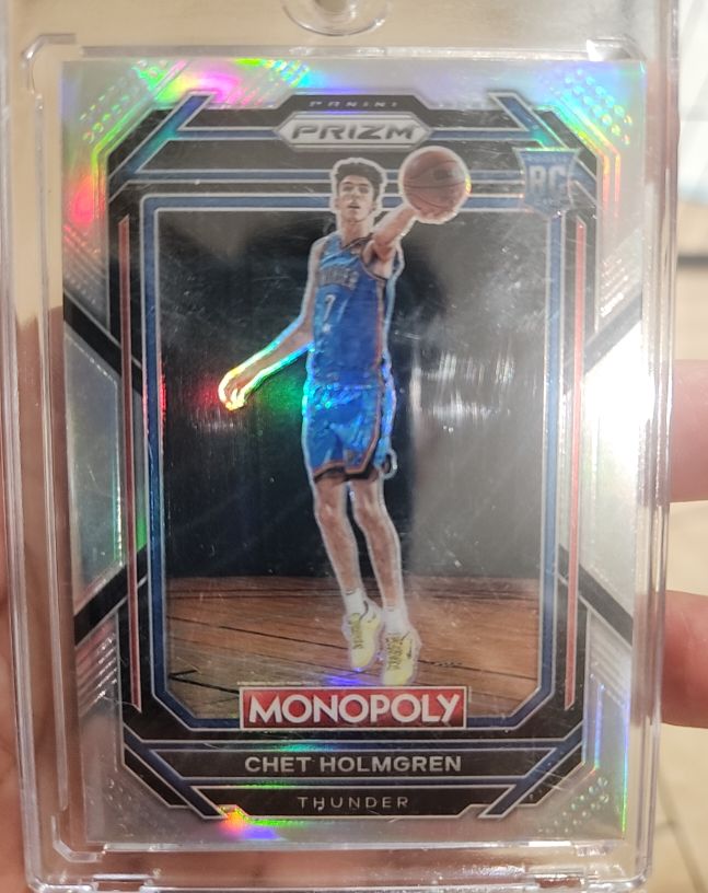 2022-23 Panini Prizm Monopoly #63 Chet Holmgren — front