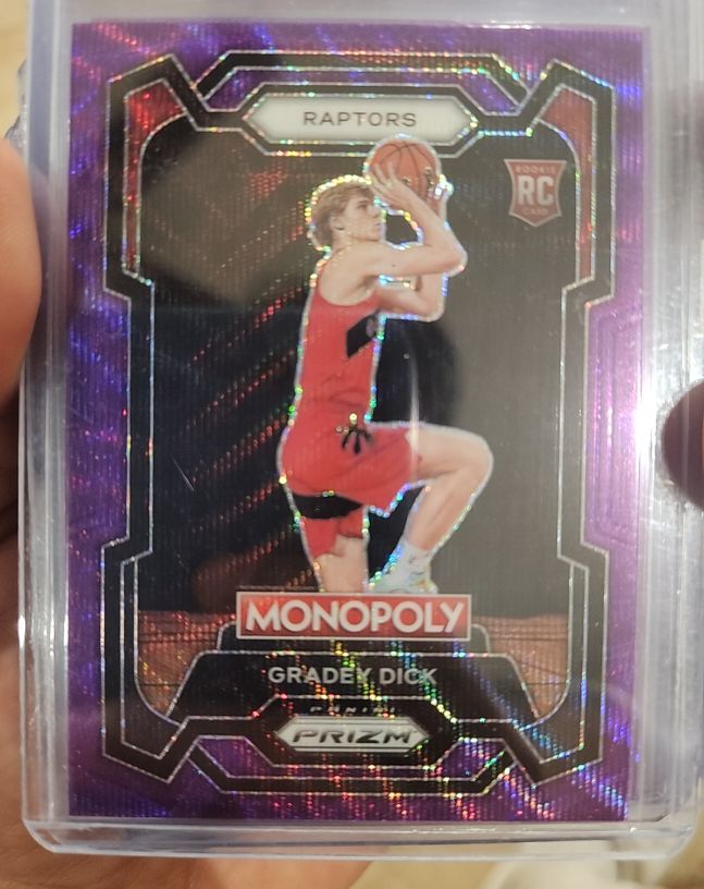 2023-24 Panini Prizm Monopoly #84 Gradey Dick — front