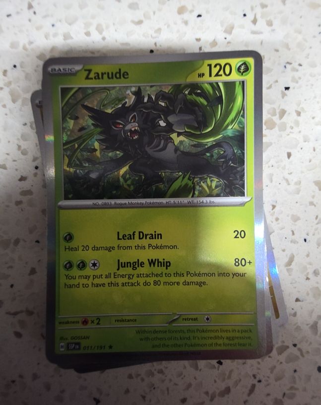 2024 Pokémon #011 Zarude — front