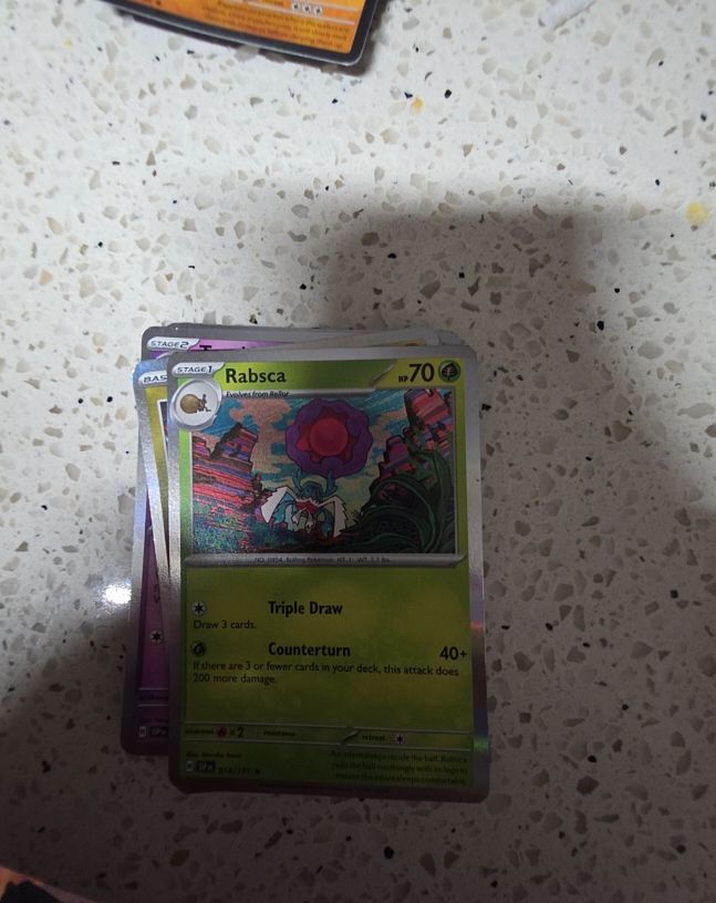 2024 Pokémon SV08 Surging Sparks #014 Rabsca — front
