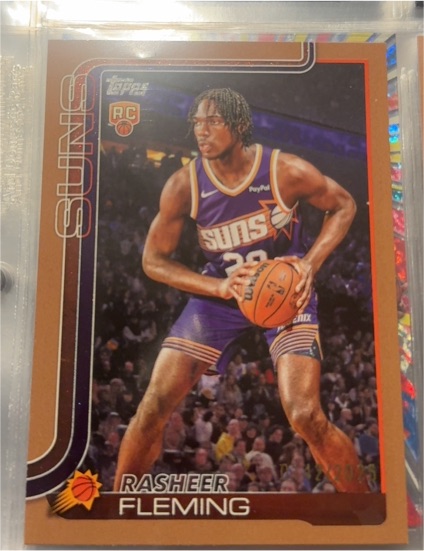 2025-26 Topps #231 Rasheer Fleming — front