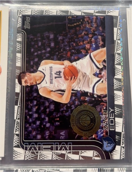 2025-26 Topps #186 Zach Edey — front