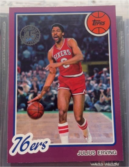2025-26 Topps Basketball #80BK-2 Julius Erving — front