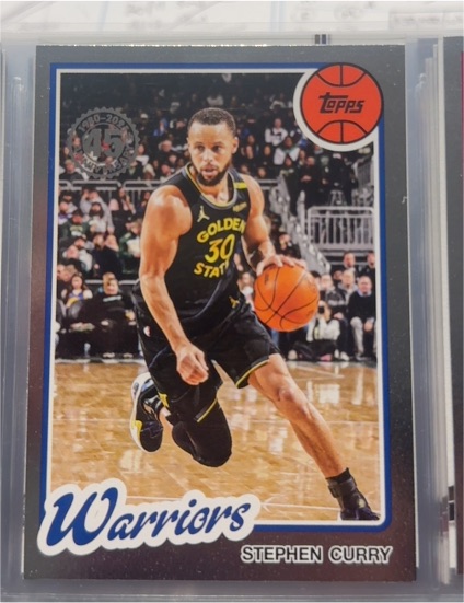 2025-26 Topps 45th Anniversary #80BK-89 Stephen Curry — front