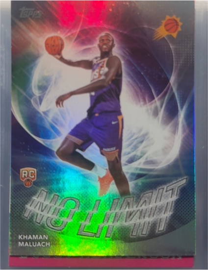 2025-26 Topps #NL-10 Khaman Maluach No Limit — front