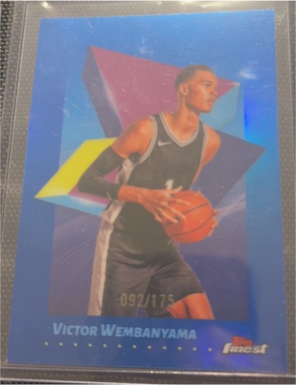 2024-25 Topps Finest #83 Victor Wembanyama — front