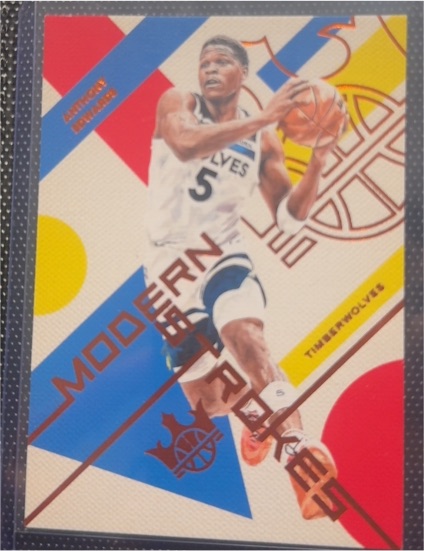 2024-25 Panini Court Kings #9 Anthony Edwards — front