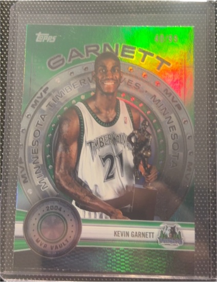 2025-26 Topps MVP Vault #MVP-10 Kevin Garnett — front