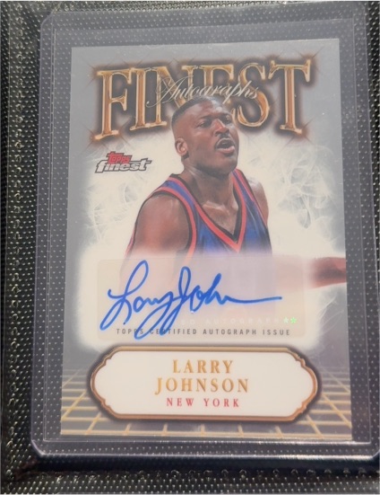 2024-25 Topps Finest #FA-LJ Larry Johnson — front
