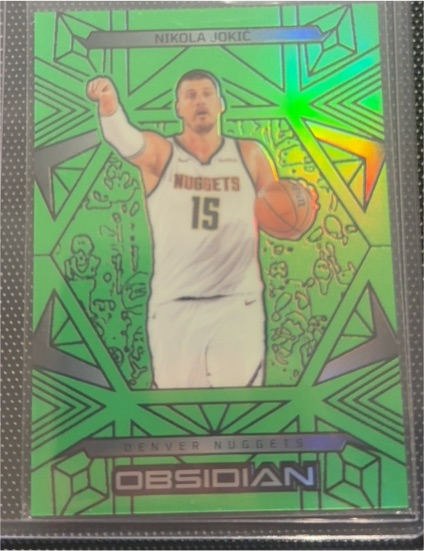 2024-25 Panini Obsidian #52 Nikola Jokic — front