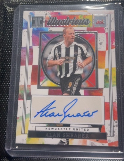 2024-25 Panini Impeccable Premier League Illustrious Ink #II-AS Alan Shearer — front