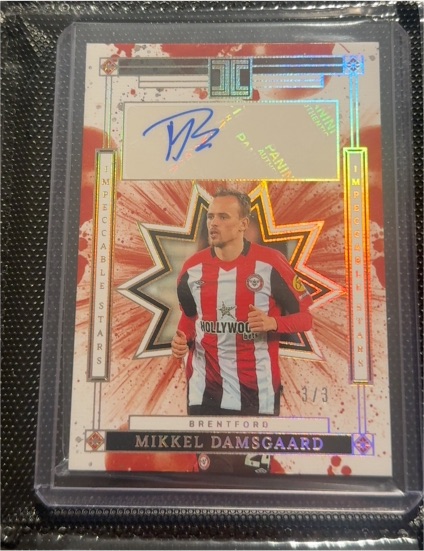 2024 Panini Impeccable #3 Mikkel Damsgaard — front