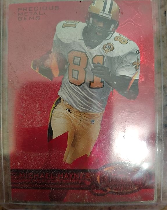 1997 SkyBox Metal Universe #59 Michael Haynes — front
