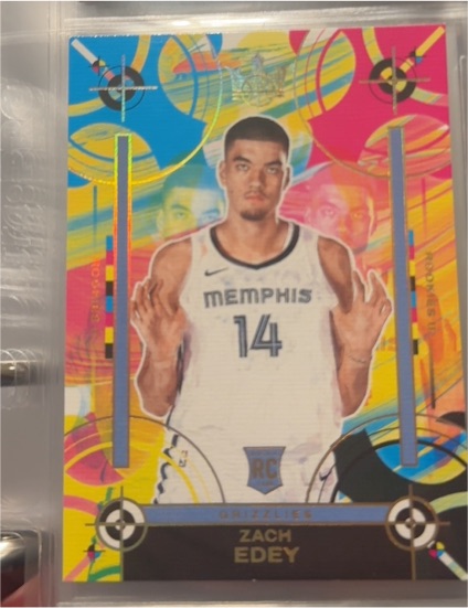 2024-25 Panini Court Kings #158 Zach Edey — front