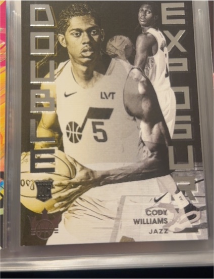 2024-25 Panini Court Kings Double Exposure #Double Exposure Cody Williams — front