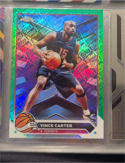 2024 Topps Chrome #82 Vince Carter — front