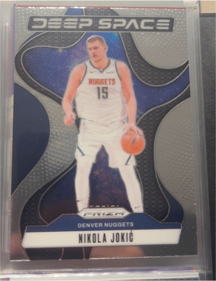 2024-25 Panini Prizm #1 Nikola Jokic Deep Space — front