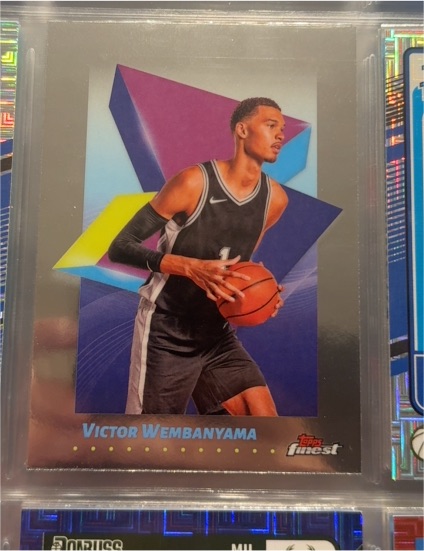 2024-25 Topps Finest #83 Victor Wembanyama — front