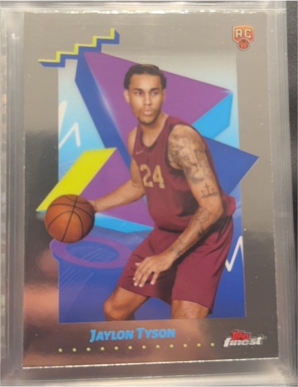 2024-25 Topps Finest #118 Jaylon Tyson — front