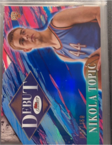 2024-25 Topps Finest #D-8 Nikola Topić — front