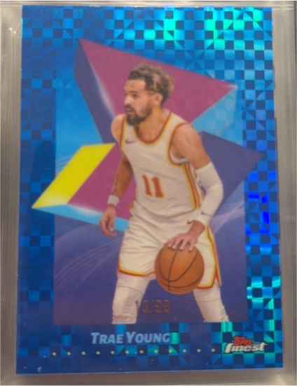2024-25 Topps Finest #2 Trae Young — front