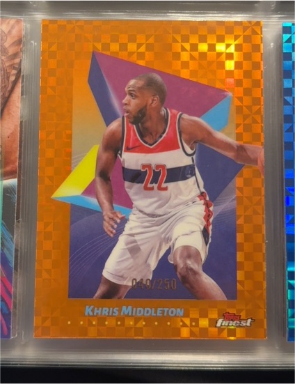 2024-25 Topps Finest #57 Khris Middleton — front