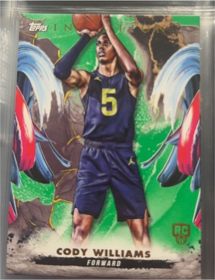 2024-25 Topps Inception #5 Cody Williams — front