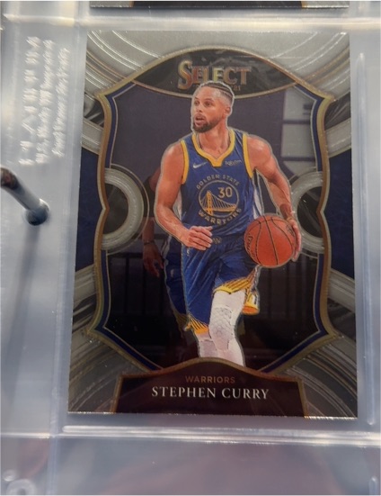 2020-21 Panini Select #57 Stephen Curry — front