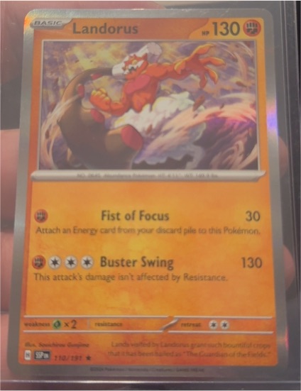 2024 Pokémon Scarlet & Violet Surging Sparks #110 Landorus — front