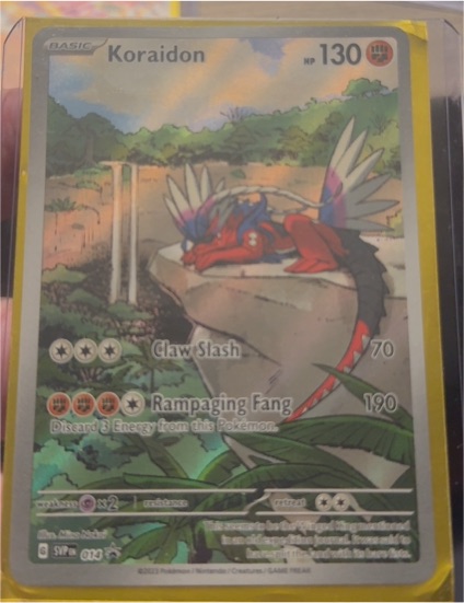 2023 Pokemon Scarlet & Violet Promo #014 Koraidon — front