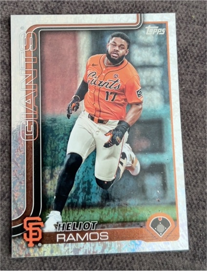 2025 Topps Series 2 #527 Heliot Ramos — front