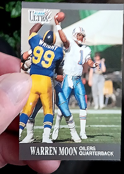 1991 Fleer Ultra #53 Warren Moon — front
