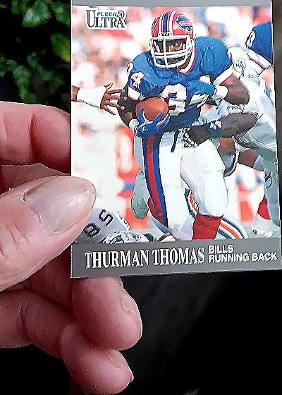 1991 Fleer Ultra #10 Thurman Thomas — front