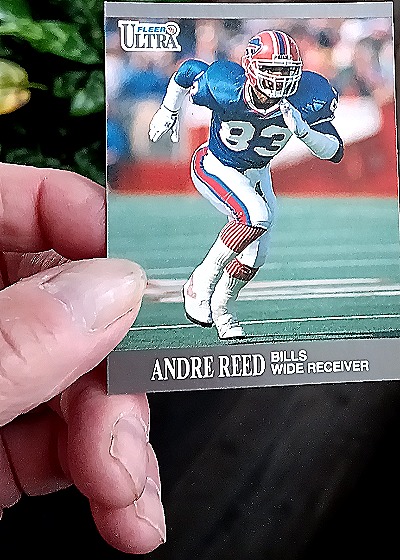 1991 Fleer Ultra #6 Andre Reed — front