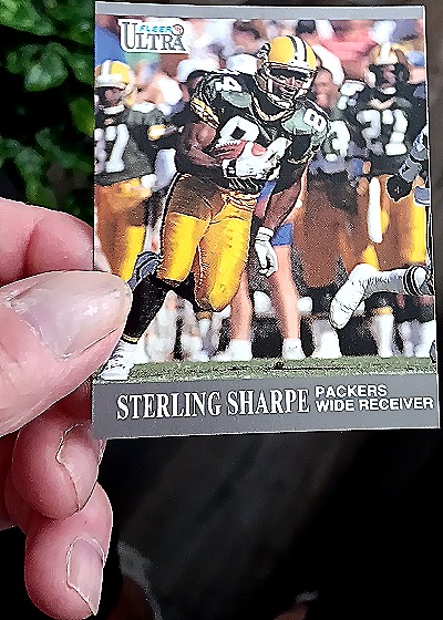 1991 Fleer Ultra #178 Sterling Sharpe — front