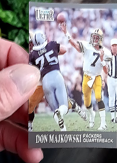 1991 Fleer Ultra #175 Don Majkowski — front
