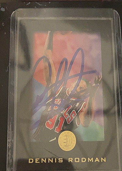 1996 Skybox Z-Force #151 Dennis Rodman — front