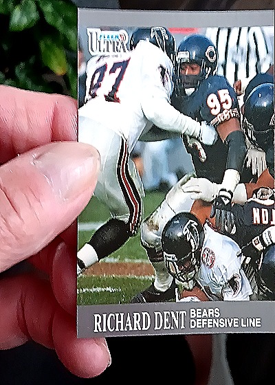 1991 Fleer Ultra #155 Richard Dent — front