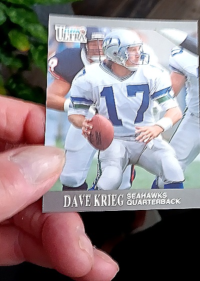 1991 Fleer Ultra #140 Dave Krieg — front