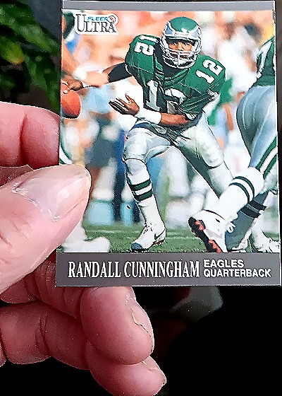 1991 Fleer Ultra #230 Randall Cunningham — front