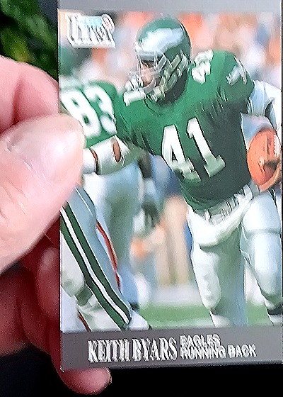 1990 Pro Set #229 Keith Byars — front