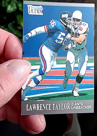 1991 Fleer Ultra #224 Lawrence Taylor — front