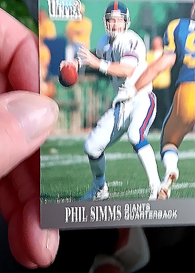 1991 Fleer Ultra #223 Phil Simms — front
