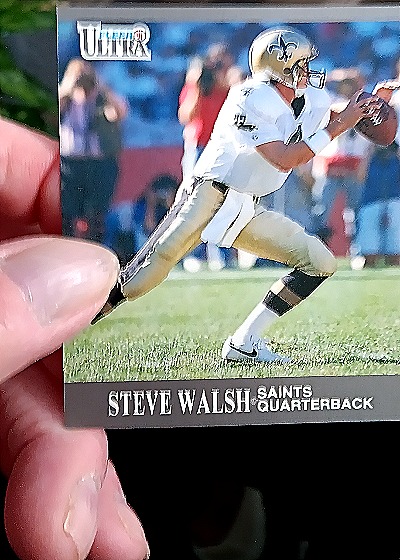 1991 Ultra #223 Steve Walsh — front