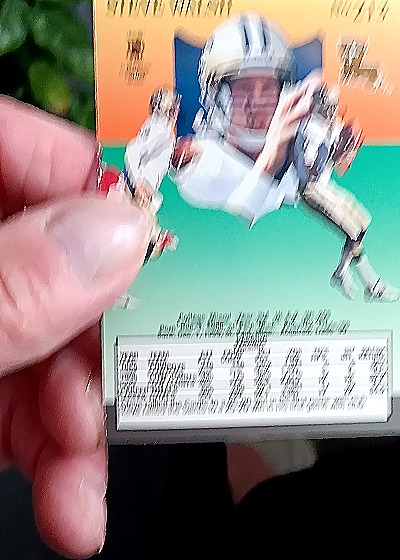 1991 Ultra #223 Steve Walsh — back
